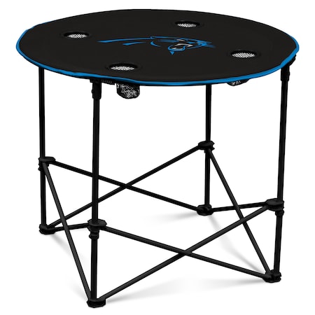 Logo Brands Carolina Panthers Round Table 605-31